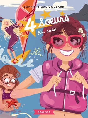 cover image of Quatre soeurs en colo